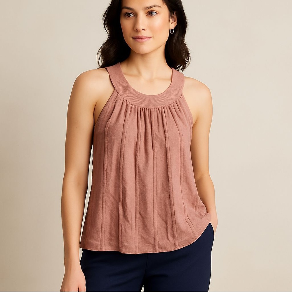 Twenty One Mauve Sleeveless Top - Size M